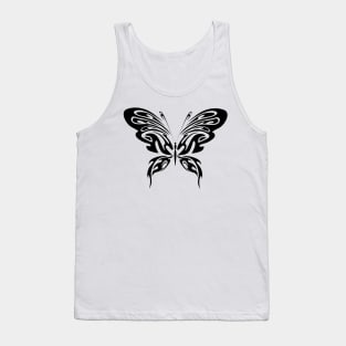 Abstract Butterfly Tank Top